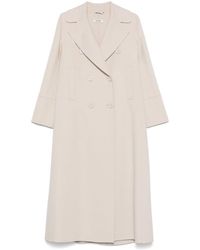 Max Mara - Wool Double-Breasted Coat - Lyst