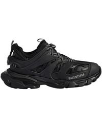 Balenciaga - Track Nylon And Mesh Trainers - Lyst