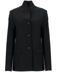 TOTEME - Wool Single-Breasted Jacket - Lyst