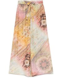 Zimmermann - Tallow Palazzo Pants - Lyst