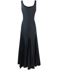 Sportmax - Abito Flare Galante Nero - Lyst