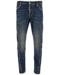 DSquared² - 'Sexy Twist' Jeans With Used Effect And Rips - Lyst