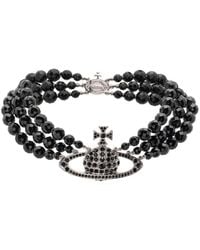 Vivienne Westwood - Messaline 3 Row Choker - Lyst