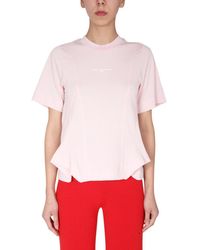 Stella McCartney - T-Shirt With Logo Print - Lyst