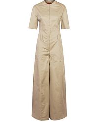 THE LATEST - Bianca Cotton Long Jumpsuit - Lyst