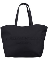 Alexander Wang Punch Tote Bag In Nylon Canvas in Black | Lyst