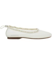 Alohas - 'Gill' Ballerinas With Semi-Transparent Mesh Design And Adjustable Drawstring - Lyst