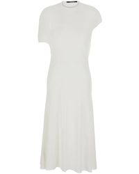 Jacquemus - Long Dress With Round Neck - Lyst