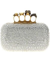 McQueen - 'Knuckle' Clutch - Lyst