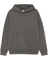 C.P. Company - Cotton Sweatshirt With A Kangaroo Pocket And Hood - Lyst