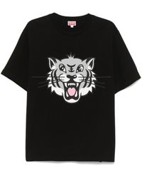 KENZO - Happy Tiger T-Shirt - Lyst