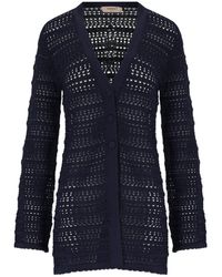 Twinset - Perforated Cardigan - Lyst