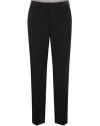 PT Torino - Master-Fit Cotton-Blend Trousers - Lyst