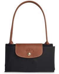 Longchamp - 'M Le Pliage Original' Recycled Canvas Shoulder Bag - Lyst