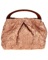 Dries Van Noten - Crinkled Effect Handbag - Lyst