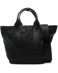 Furla Vittoria Tote M in Black | Lyst