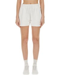 Stella McCartney - Regular Fit Logo Shorts - Lyst