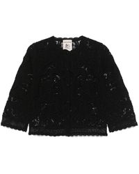 Semicouture - Adriana Cotton Cardigan - Lyst