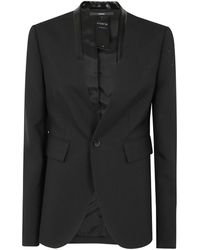 SAPIO - Mohair Tux Single Brested Blazer - Lyst