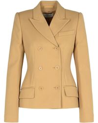 Sportmax Cotton Blazer in White | Lyst