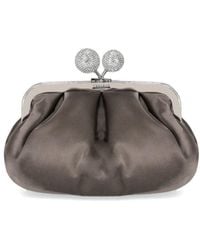 Weekend by Maxmara - Pasticcino Emmy Small Piombo Clutch Bag - Lyst