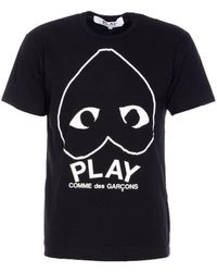 COMME DES GARÇONS PLAY - T-Shirts And Polos - Lyst