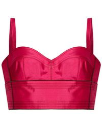 Tory Burch - Silk Bra Top - Lyst