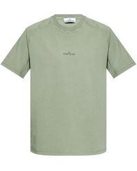 STONE ★ REFLECTIVE ONE PRINT T-SHIRT[正規品/関税込] STONE ISLAND ´Reflective One´ Tシャツ ブラック