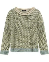 Weekend by Maxmara - Liuto Long Sleeve Crew-Neck Sweater - Lyst