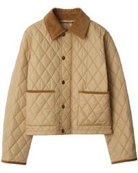 Burberry - Nylon Quilted Jacket - Lyst