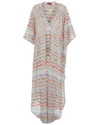 Missoni - Lace Raschel Long Cover Up Dress - Lyst