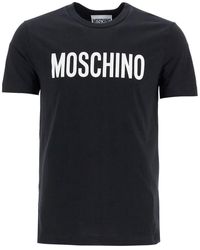 Moschino - T Shirt With Logo Print - Lyst