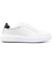 Calvin Klein - Leather Chunky Sole Trainers - Lyst