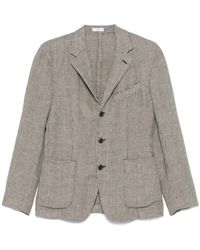 Boglioli - Linen Blend Single-Breasted Jacket - Lyst