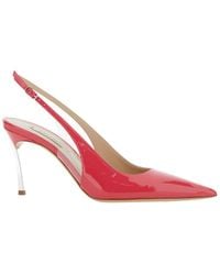 Casadei - 'Superblade Tiffany' Slingback Pumps With High Heel - Lyst