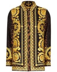 Versace - Heritage Barocco Print Shirt - Lyst