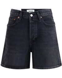 Agolde - Bermuda Shorts - Lyst