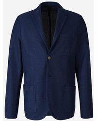 Harris Wharf London - Cotton And Linen Blazer - Lyst