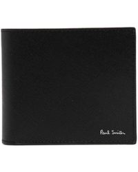 Paul Smith - Signature Stripe Balloon Leather Wallet - Lyst
