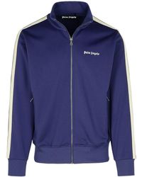 Palm Angels - 'Track' Polyester Sweatshirt - Lyst