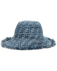 Fendi - Ff Monogram Bucket Hat - Lyst