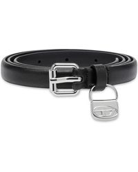 DIESEL B-Charm Hip Belt in Black | Lyst