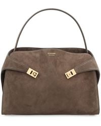 Ferragamo - Hug Soft L Shoulder Bag - Lyst