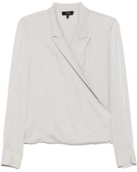 Theory - Pk Lapel Wrap Bl.Mod O1102503 - Lyst