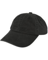 Stone Island - Compass Logo Brushed Cotton Baseball Cap Accessories - Lyst