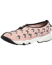 dior pink sneakers
