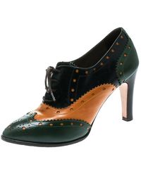 saint laurent brogue boots