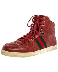 gucci high tops for men