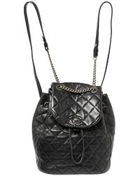 chanel clear backpack