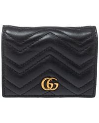 gucci leather wallet womens